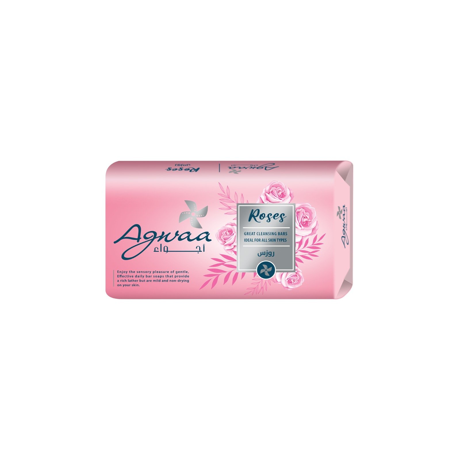 Roses Soap صابون برائحة روزس Roses Soap الورد من أجواء