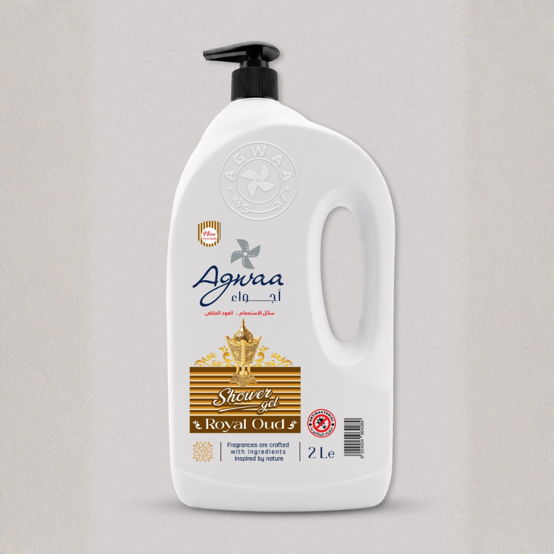 سائل الاستحمام - العود الملكي سائل الاستحمام برائحة العود الملكي من أجواء Shower Gel